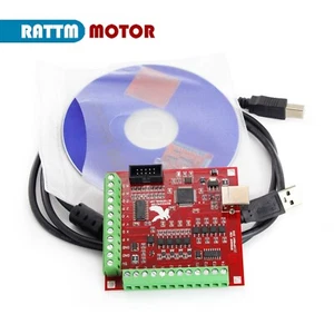 4 Axis CNC USB Mach3 Motion Control Card Board 100KHz Stepper Motor Driver - Picture 1 of 7