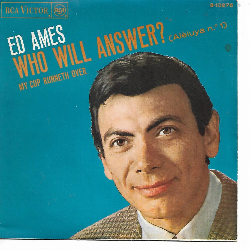 ED AMES 7"PS  Spain 1968 Who will answer? - Image 1 of 1