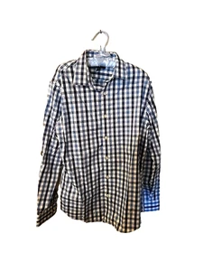 Men's Banana Republic Button Down Shirt Tailored Slim Fit Size Med 33-34 - Picture 1 of 12