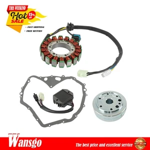 For 2003-2008 Arctic Cat 400 Manual Flywheel Rotor + Stator + Regulator + Gasket - Picture 1 of 10