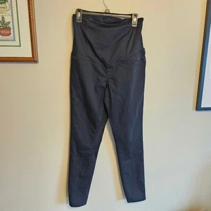 Isabel Maternity by Ingrid & Isabel schwarze Skinny-Jeans Größe 6 durchgehender Einsatz vorne - Bild 1 von 8