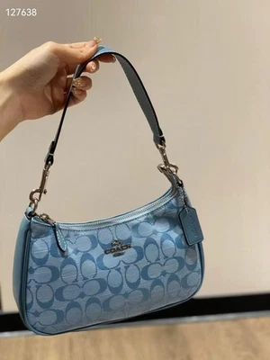 CH139 Teri Shoulder Bag Signature Chambray  outlet New Sealed - Image 1 of 4