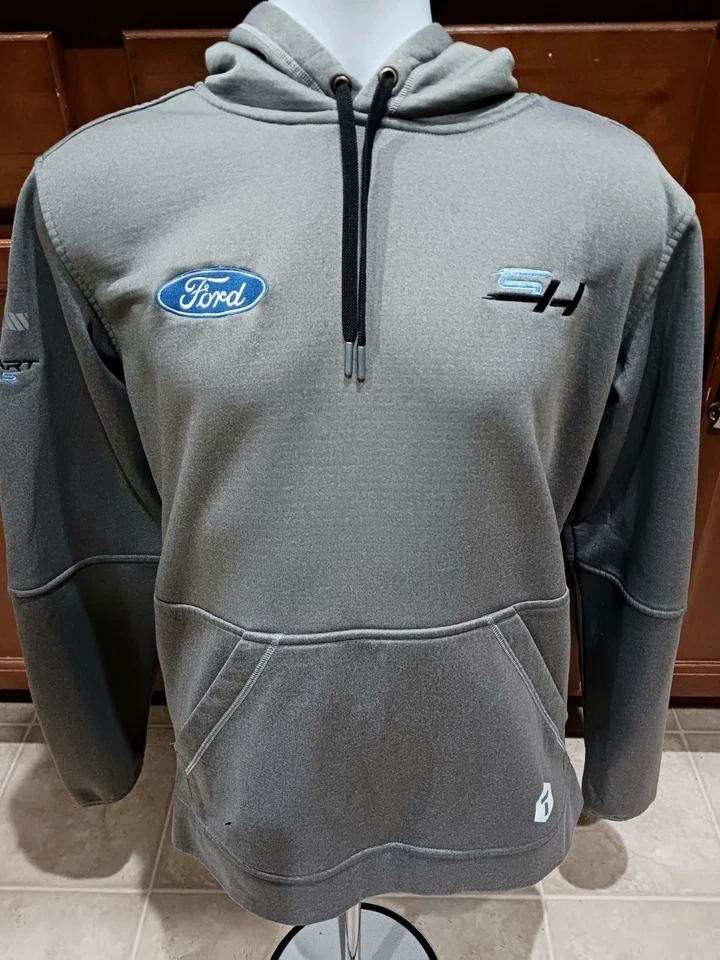 Camisa con Capucha Mediana Emitida por el Equipo Ford Stewart-Haas Racing NASCAR Briscoe Berry Foto 1 de 4