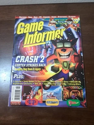 Game Informer magazine November 1997 Vol VII Issue 11 #55 "Crash 2" - Image 1 of 4