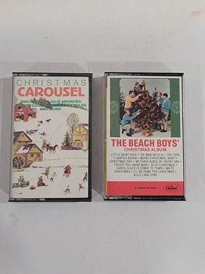 2 Christmas Cassettes - Christmas Carousel, The Beach Boys Cassette Tapes - Image 1 of 4