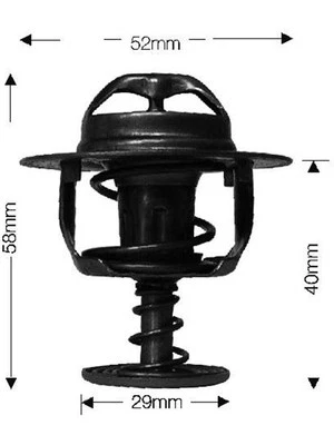 Dayco Thermostat fits Ford Ranger 2.5 PJ TDdi All-wheel Drive (DT50A) - Image 1 of 4