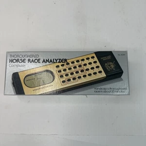 Vintage Thoroughbred Horse Race Track Analyzer 9091 Handicapping Boxed - NIB - Picture 1 of 11