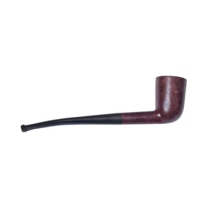 Pipa da fumo sottile a forma di biliardo liscia made in France - Foto 1 di 8