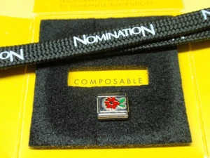 ** Original Nomination Weihnachtsstern Silber Charm UVP 25£ ** - Bild 1 von 3
