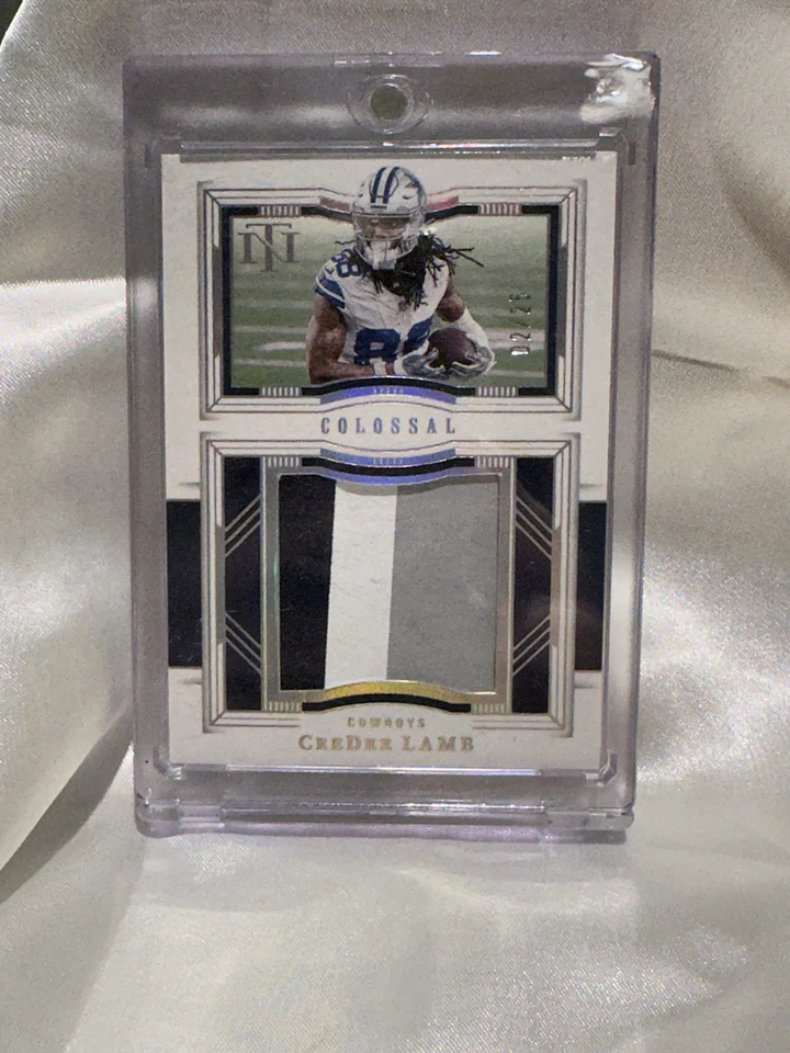 2023 Panini National Treasures Colossal Materials #88 Ceedee Lamb / 25 - Image 1 of 2