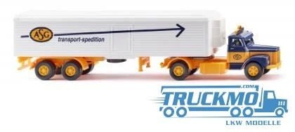 Wiking ASG Scania Kühlkoffersattelzug 055603 - Bild 1 von 1