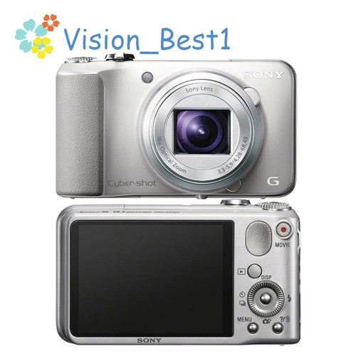 Sony DSC-HX10V Cyber Shot White 16x 18.9MP Compact Digital Camera