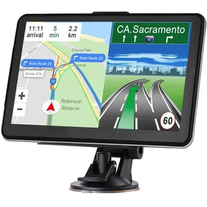 GPS Navigation for Car Truck Navigator Latest Maps 7 Inch Touch Screen Vehicl... - Picture 1 of 9
