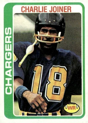 1978 Topps #338 Charlie Joiner - Image 1 of 2