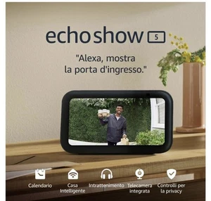 Echo Show 5 (Ultimo Modello) | Schermo Touch Intelligente E Compatto, Con Alexa: - Imagen 1 de 3