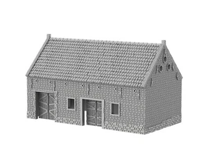 HOUGOUMONT NORTHBARN - 3D PRINTED Décor Wargame Terrain Napoleon - Picture 1 of 5