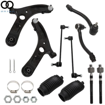 Front Control Arm Ball Joint Tie Rod Sway Link Kit For 2013-2016 Hyundai Elantra - Image 1 of 4