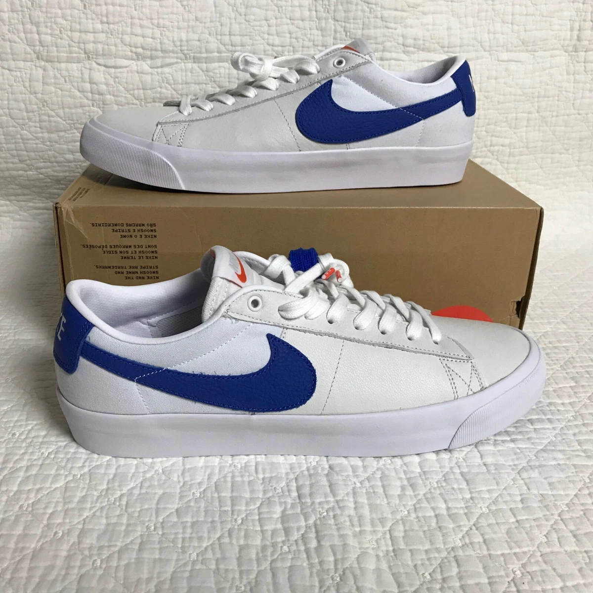 〈NIKE SB〉SB ZOOM BLAZER LOW QS Nike Sb Zoom Blazer Low Pro GT - Black White – Spin Limit Boardshop