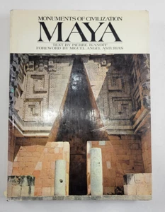 Monuments Of Civilization Maya 1st US Edition Illustrated HCDJ 1973 - Bild 1 von 6