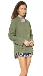 Chaqueta utilitaria verde Kelsey para mujer Elizabeth and James TEXTILE talla XS - Imagen 1 de 10