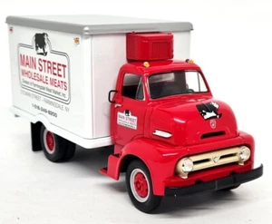1ST Gear 1/34 Ford C-600 Straight Truck 1953 Main Street Meats Diecast Model - Picture 1 of 7