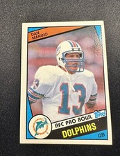 1984 Topps Dan Marino Rookie Card RC #123 Miami Dolphins