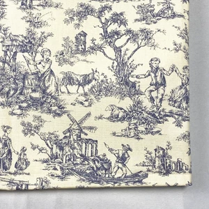 Mill Creek Stoffe niederländische Toilette Baumwolle Siebdruck Zepel Landschaft 55 x 40 1 Jahr - Bild 1 von 9