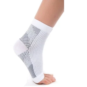 Best PLANTAR FASCIITIS Foot Feet Pain Relief Compression Sleeve Heel Ankle Socks - Picture 1 of 4