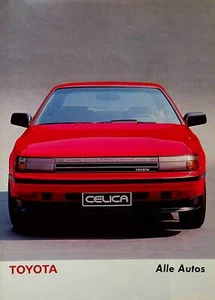 241961) Prospetto Toyota Supra MR2 Celica Corolla Camry 198? - Foto 1 di 1