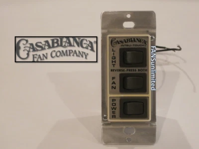 TESTING SERVICE For Your Casablanca Ceiling Fan W-12 Wall Control
