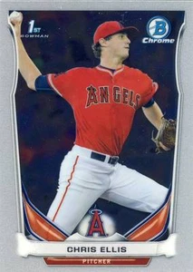 (59) 2014 Bowman Draft CHRIS ELLIS Rookie LOT ALL CHROME Angels CDP67 - Picture 1 of 1