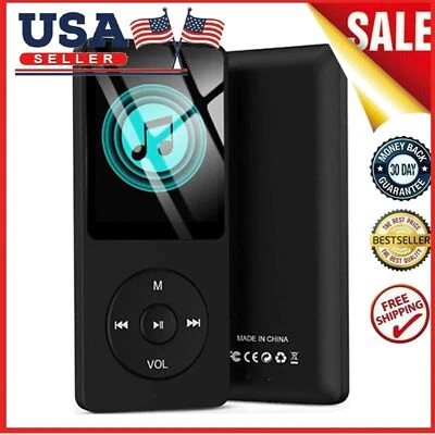 Support 128GB Bluetooth MP4/MP3 Lossless Music Player FM Radio Recorder Sport Hf