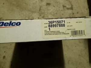 NEW ACDELCO 36P15071 Power Steering Hose 88997888 - Picture 1 of 8