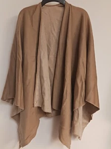 rag & bone Cashmere Poncho Camel Tan OS NWT - Picture 1 of 4