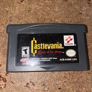 Castlevania: Circle of the Moon Nintendo Game Boy Advance Authentic - Picture 1 of 4