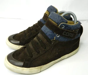 Converse Chuck Taylor All Star High Mid Top Marrone Ragazzo Taglia 4 Ragazzo - Foto 1 di 9