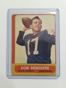 1963 Topps Don Meredith #74 football card Dallas Cowboys - Picture 1 of 7