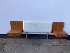 GPlan double headboard with bedside tables - Picture 1 of 9