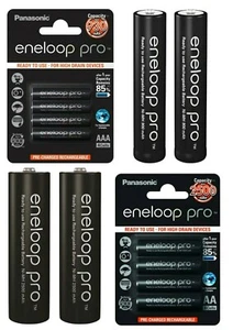 Panasonic eneloop pro Baterie AAA Micro AA Mignon Akumulatorki inne Sanyo - Zdjęcie 1 z 6