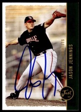 1999 Just Baseball Jason Jennings Auto Asheville Tourists #190 Signed