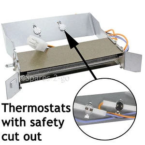Heater Element for INDESIT Tumble Dryer IS60 IS60V IS600V IS60VNL IS60VU 2200W - Picture 1 of 4