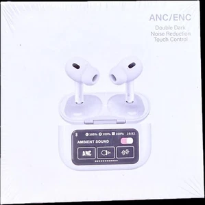 ANC/ENC Ear Buds, Double Dark | Noise Reduction | Touch Control (WHITE) - Picture 1 of 3