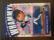 2021 Donruss Christian Yelich Whammy Case Hit SSP Milwaukee Brewers #W10