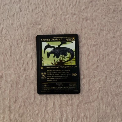 Shining Charizard 107/105 Neo Destiny Pokémon Card Vintage Holo   - Image 1 of 2