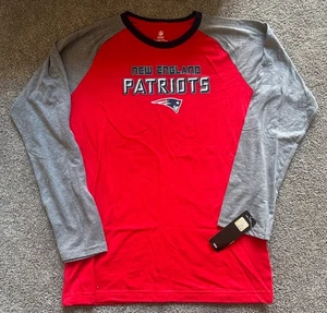 Nueva Ropa del Equipo NFL New England Patriots Camisa Manga Larga Juvenil XXL (18) - Imagen 1 de 4