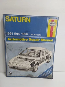Haynes 87010 SATURN 1991 thru 1996 All Models Repair Manual - Picture 1 of 2