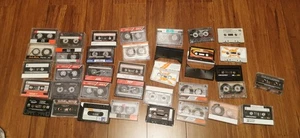 Audio Cassete Tapes Bundle Job Lot - Picture 1 of 14