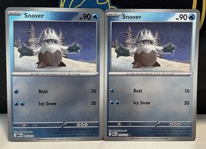 (2er Set) Pokemon Mega Evolution Reverse Holo Karte - Snover (035/132) - Bild 1 von 1