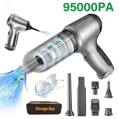 New Car Vacuum Cleaner High Power Wireless Handheld Cordless Blower for Car Home - Image 1 of 4