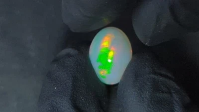 Echter Natur Edel Welo Opal Edelstein Cabochon 5.09ct, 14.7 x 11 x 7 mm - Bild 1 von 4